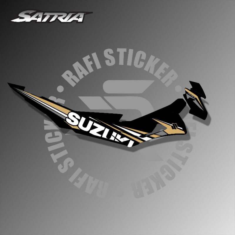 Jual Stiker Striping Variasi Satria Fu 150 Facelift Tipe s - Sticker ...