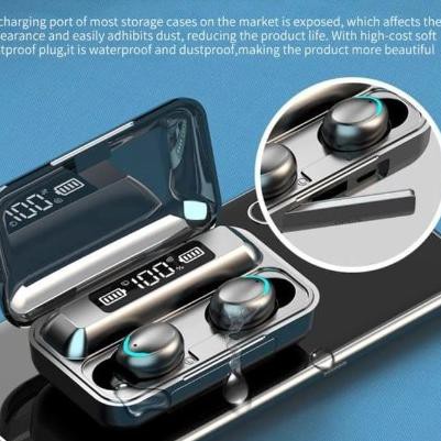 Jual SEMá New AirsPro F9 Headset Bluetooth 5.0 Henset Blutut Hedset ...