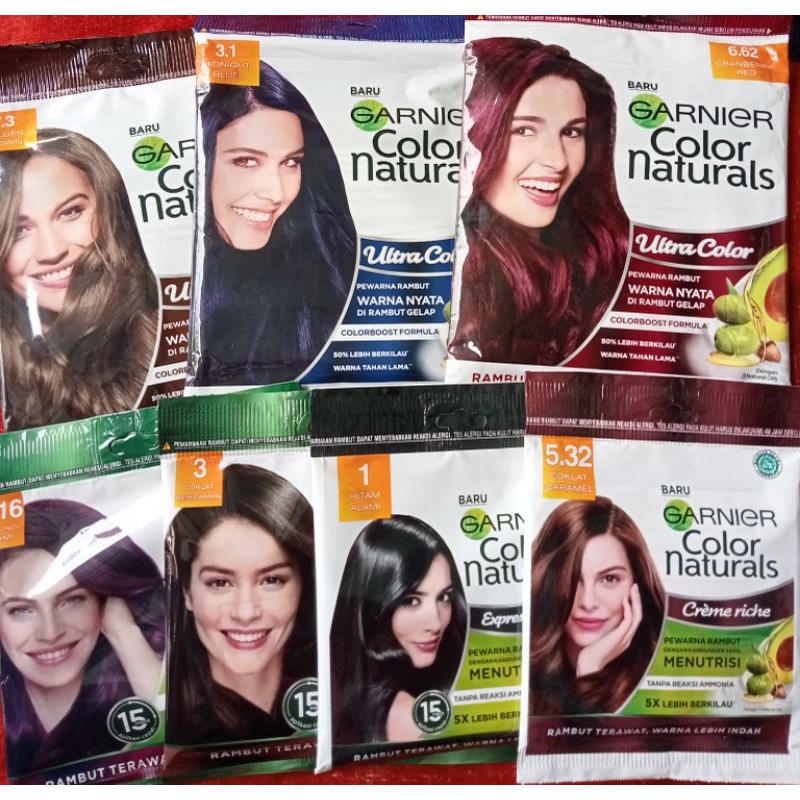 Jual Garnier Color Natural Sachet | Shopee Indonesia