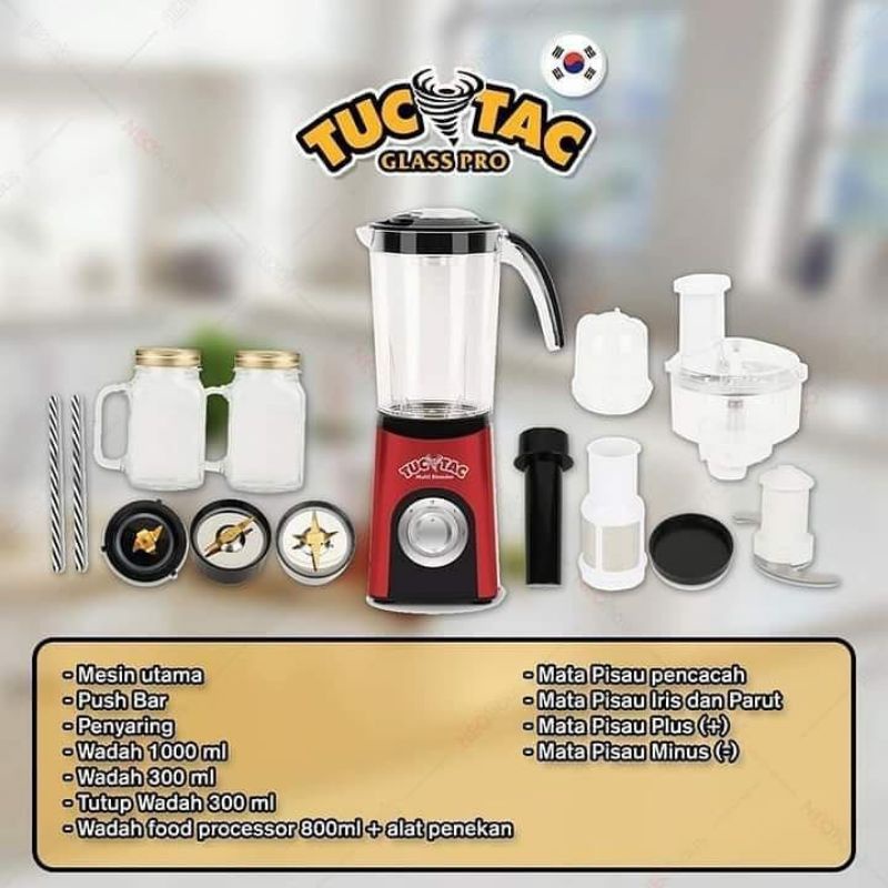 Jual Tuc Tac Blender Multifungsi Serba Guna Shopee Indonesia