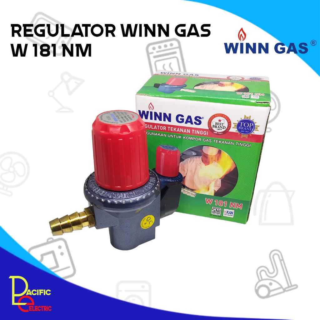 Jual REGULATOR KOMPOR GAS WINN ALL TYPES UNIVERSAL REGULATOR TEKANAN