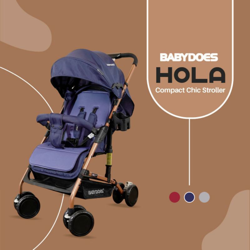 Jual Makassar - Stroller Lipat Baby Does BabyDoes Olla / Olla R / Olla ...