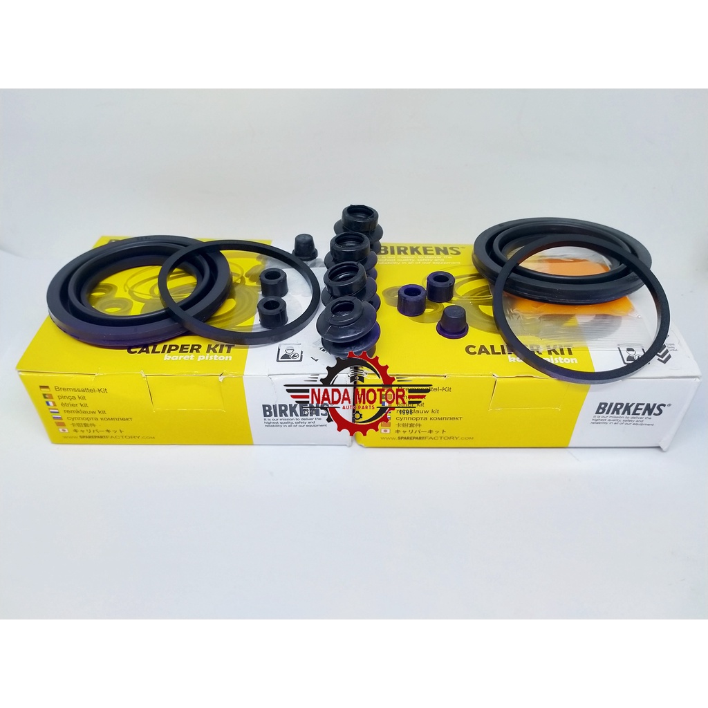 Jual seal kaliper / caliper kit / karet piston / karet rem mirage set