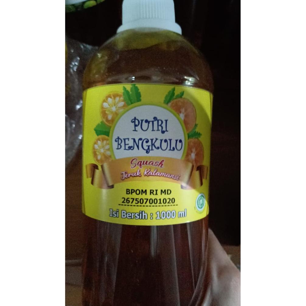 Jual 1000ml Kalamansi Calamansi Sirup Seger Jeruk Asli Putri Bengkulu Original Kampusshopee 5481