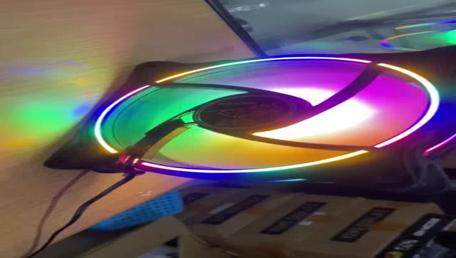 Jual Fan Casing Cpu 12cm Ring Warna dan RGB | Shopee Indonesia