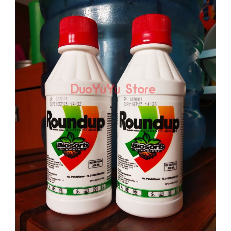 Jual Roundup 200 ml - Obat Pembasmi Rumput Liar / gulma Round Up ...