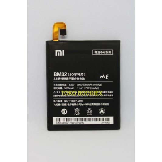 Jual Baterai Xiaomi BM32 Mi4 Mi 4 | Shopee Indonesia