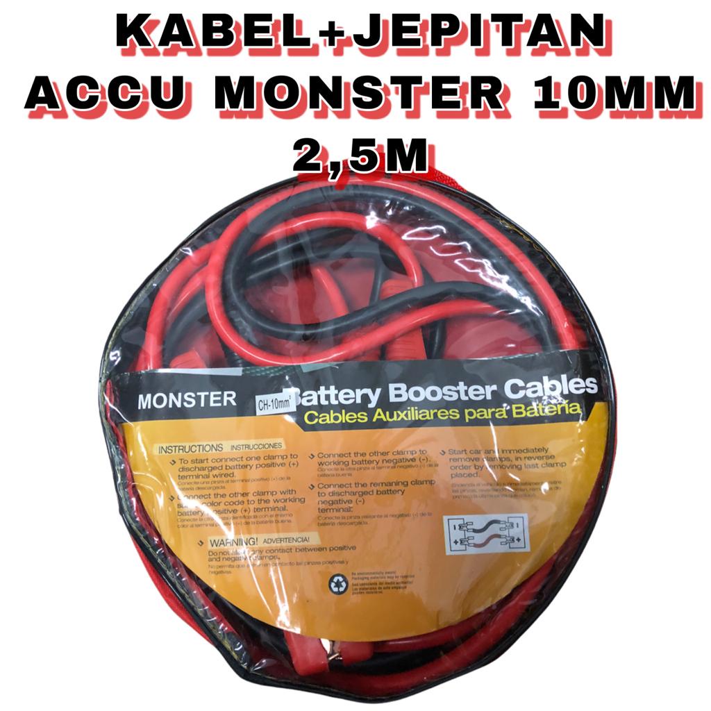 Jual KABEL +JEPITAN ACCU MONSTER 10MM | Shopee Indonesia