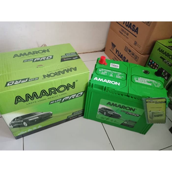 Jual Aki Mobil Toyota Fortuner Diesel 100D26L AMARON HI-LIFE Aki Kering