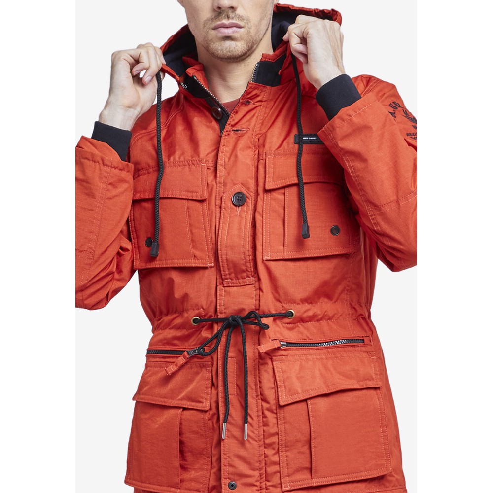 Jual Jaket Parka Pria MGee 3451C Original Outwear Orange dan Navy ...