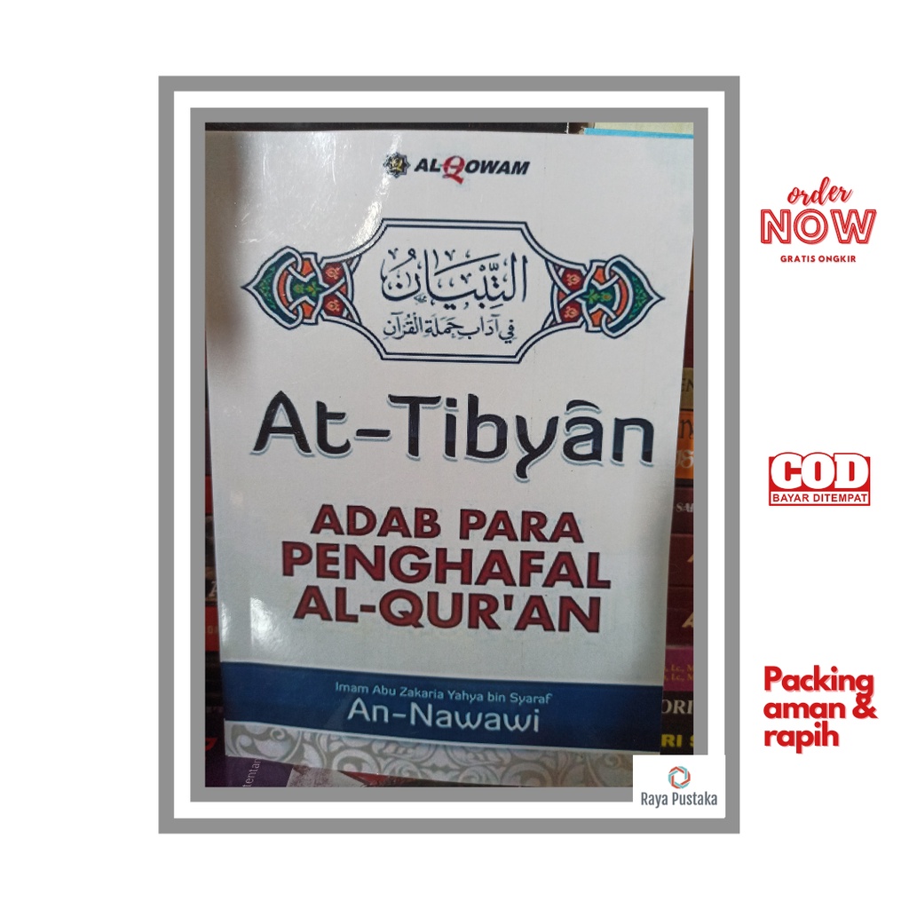 Jual Kitab Terjemahan At - Tibyan (Adab Para Penghapal Al-Qur'an) Oleh ...