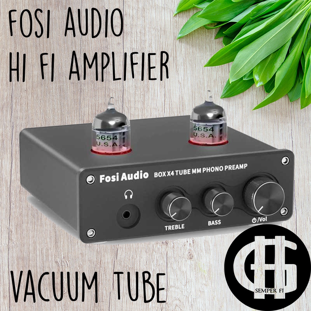 Jual Fosi Audio Phono Preamp Headphone Amplifier Vacuum Tubes Box X Shopee Indonesia