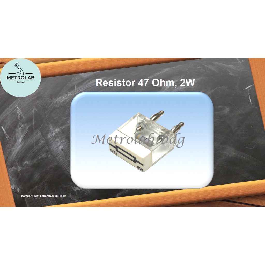 Jual Resistor 47 Ohm | Resistor Karbon 47 Ohm ± 5%, 2W dgn Section Box ...