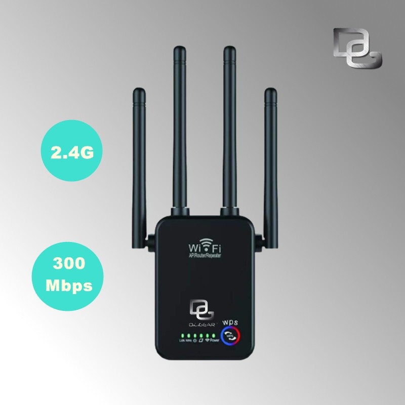 Jual DIGIGEAR | Wifi Repeater Extender Amplifier 4 Antenna | Shopee ...