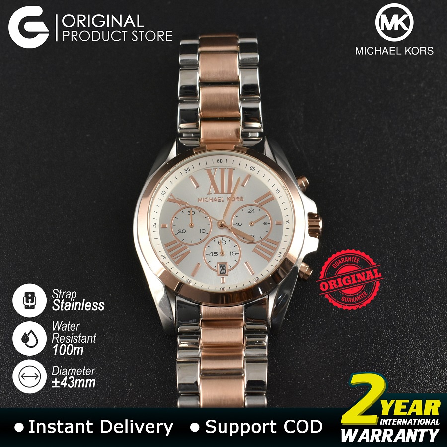 Jual Promo Gajian Michael Kors Jam Tangan Pria MK5606 Analog Tali ...