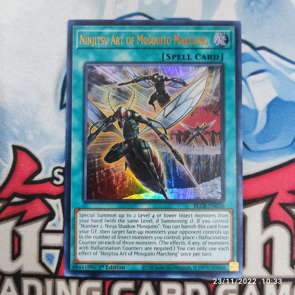 Yu-Gi-Oh! Carta Naturia Mosquito (DREV-EN027) - 1st Edition Da Duelist Revolution