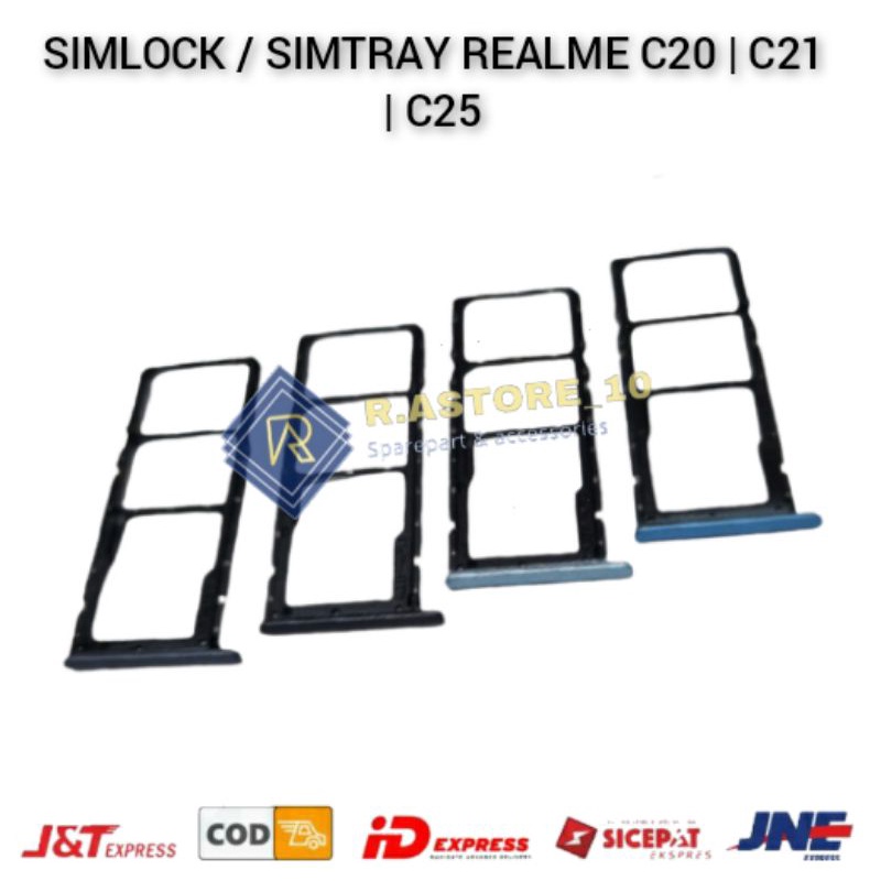Jual Simlock Simtray Realme C20 | C21 | C25 Slot SimCard Dudukan Sim ...