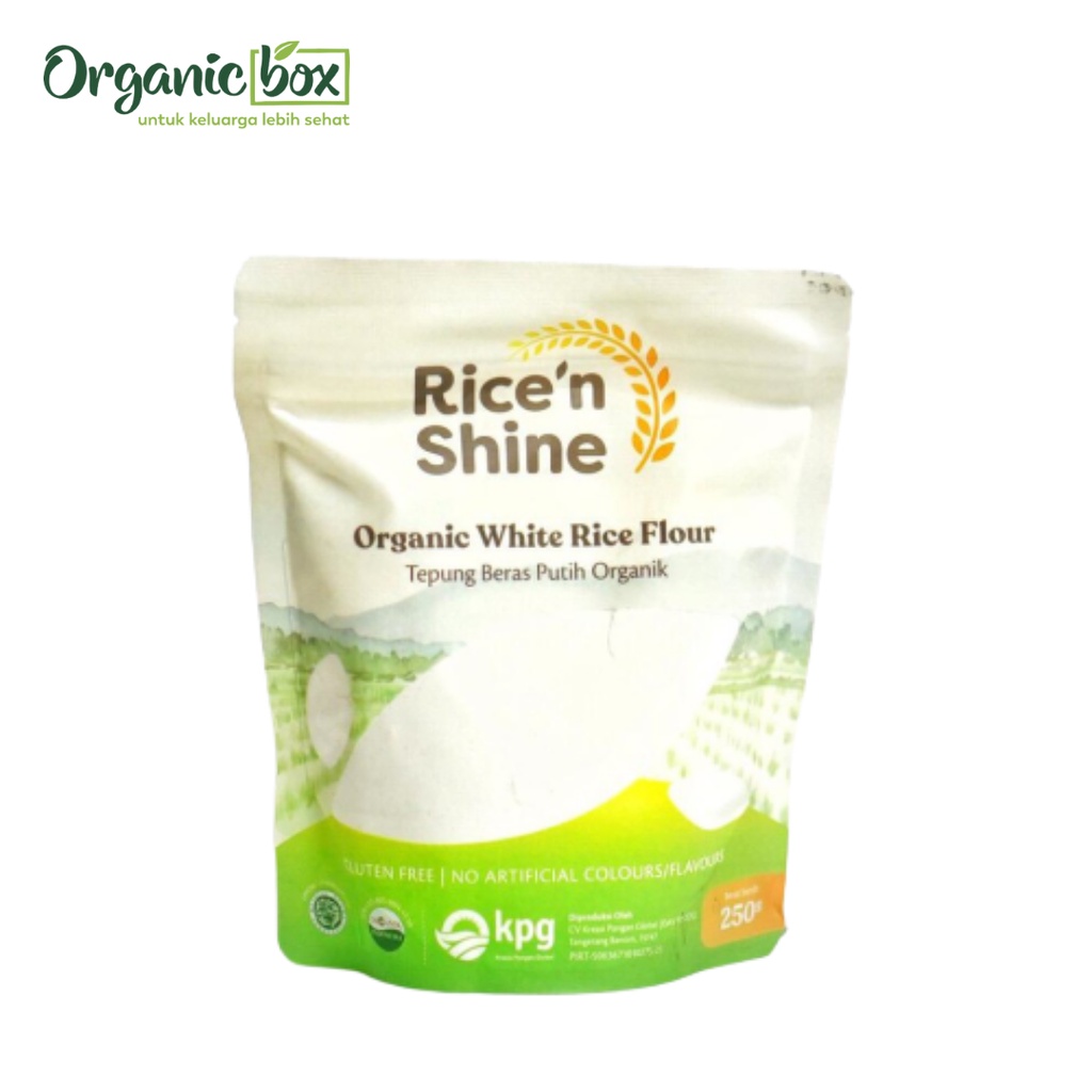 Jual RICE N' SHINE TEPUNG BERAS PUTIH 250GR | Shopee Indonesia