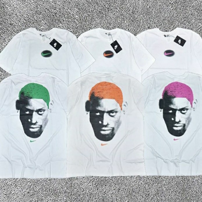 Dennis rodman t shirt hot sale nike