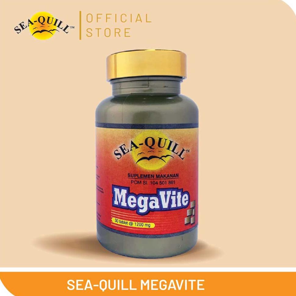Jual Sea Quill Megavite Iron Free 30 Tabs | Shopee Indonesia