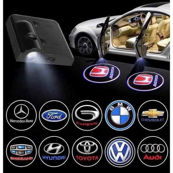Jual lampu led proyektor logo gambar pintu logo merk mobil projector ...