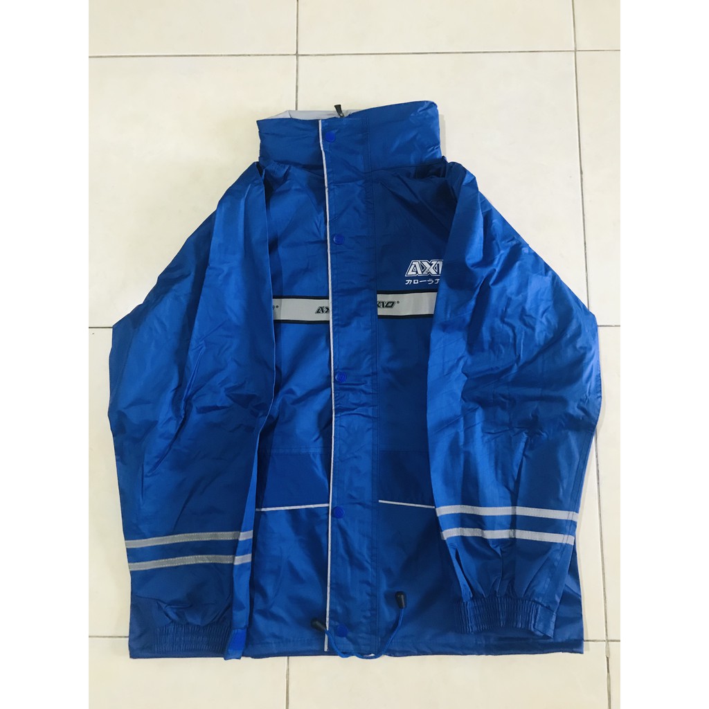 Jual Jas Hujan Axio Original Raincoat Axio Silver Series Original Shopee Indonesia