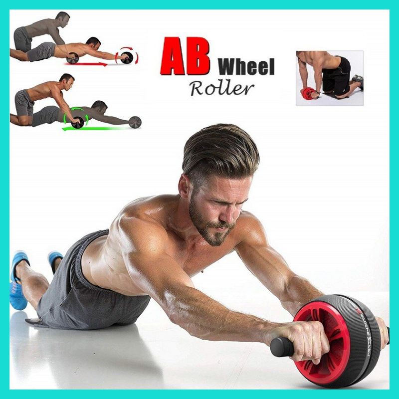 Buy Joyfit Ab Roller- Non Skid Ab Wheel Roller for Abdominal and Core  Workout, Core Strength, Arms and Back Toning, Ab Wheel Planks, Rollouts for  Home and Gym Workouts Online at Best