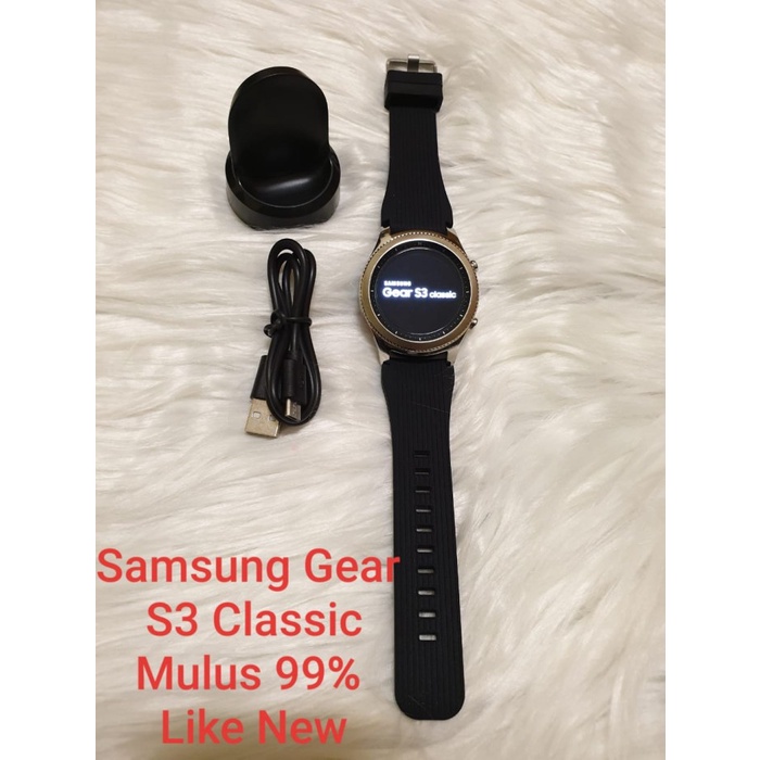 Jual Samsung Gear S3 Classic Second ORI Mulus seperti baru Shopee Indonesia