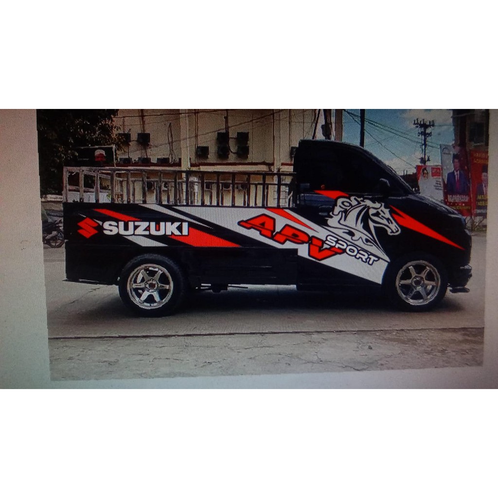 Jual sticker cuting mobil apv pick up dll | Shopee Indonesia