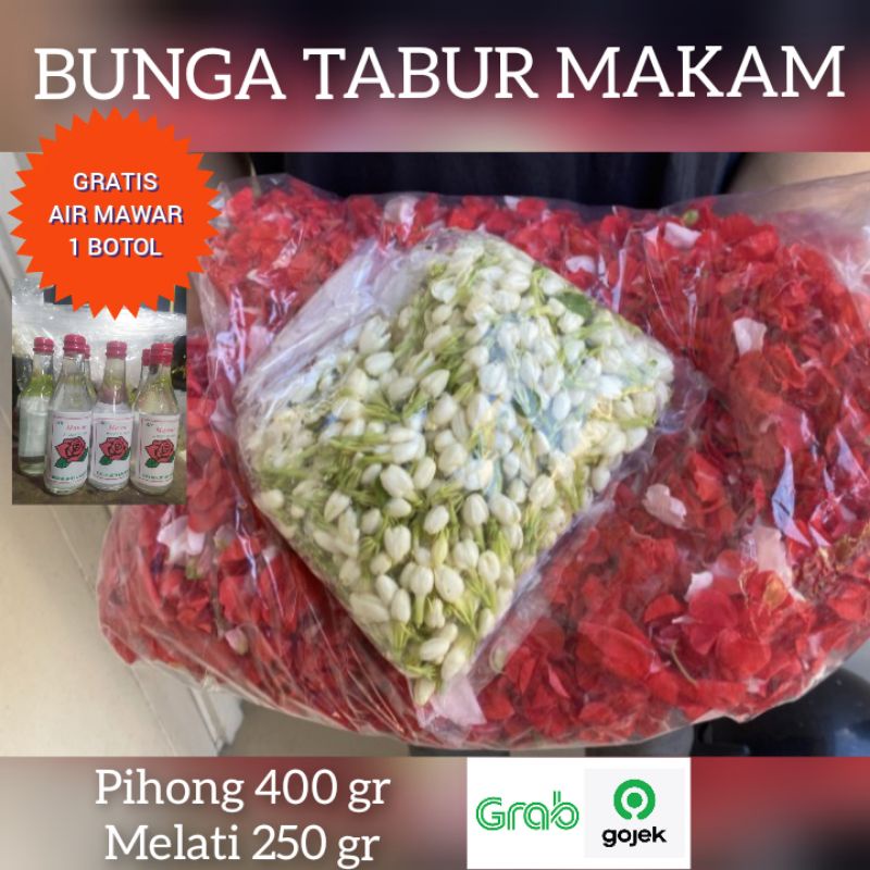 Jual bunga tabur makam nyekar ziarah kembang pihong melati segar dan ...