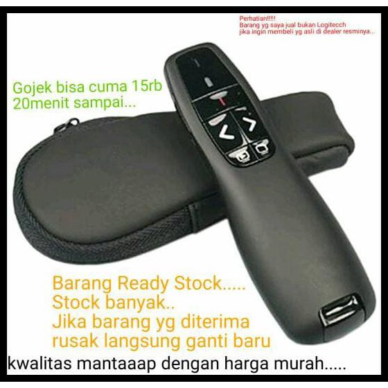 Jual BOOM SALE Wireless Laser Pointer R400 / Wireless Presenter ...