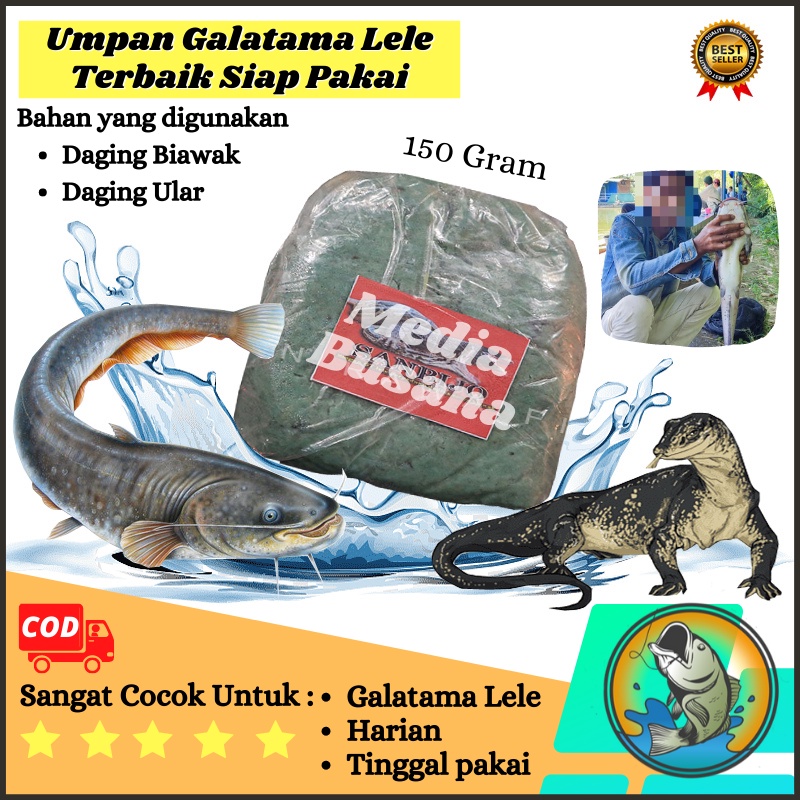 Jual Umpan Pancing Mancing Jitu Lele Galatama Gt Harian Lomba Ikan Lele