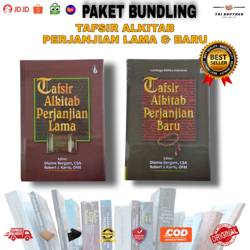 Jual Paket Bundling Tafsir Alkitab Perjanjian Lama Dan Baru Shopee Indonesia