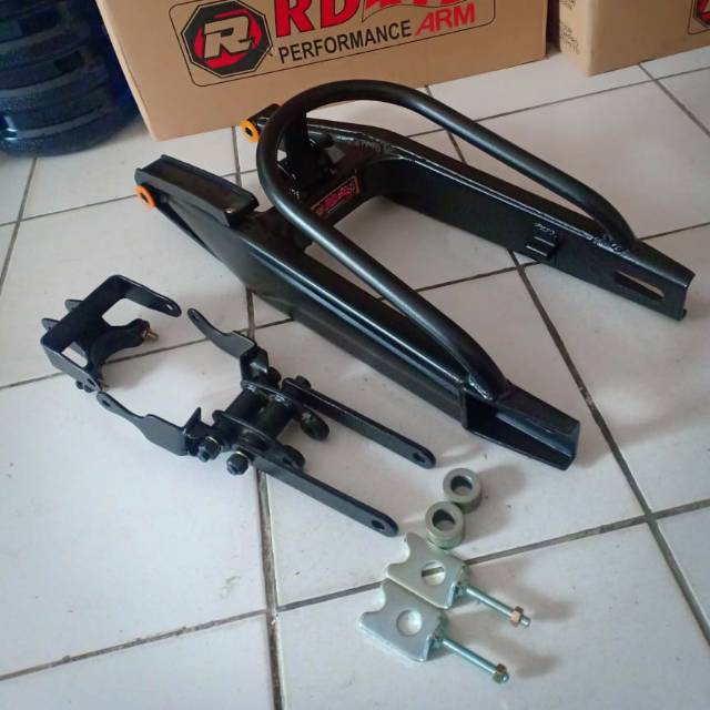 Jual swing arm model wajik stabilizer motor tiger mono shock | Shopee ...