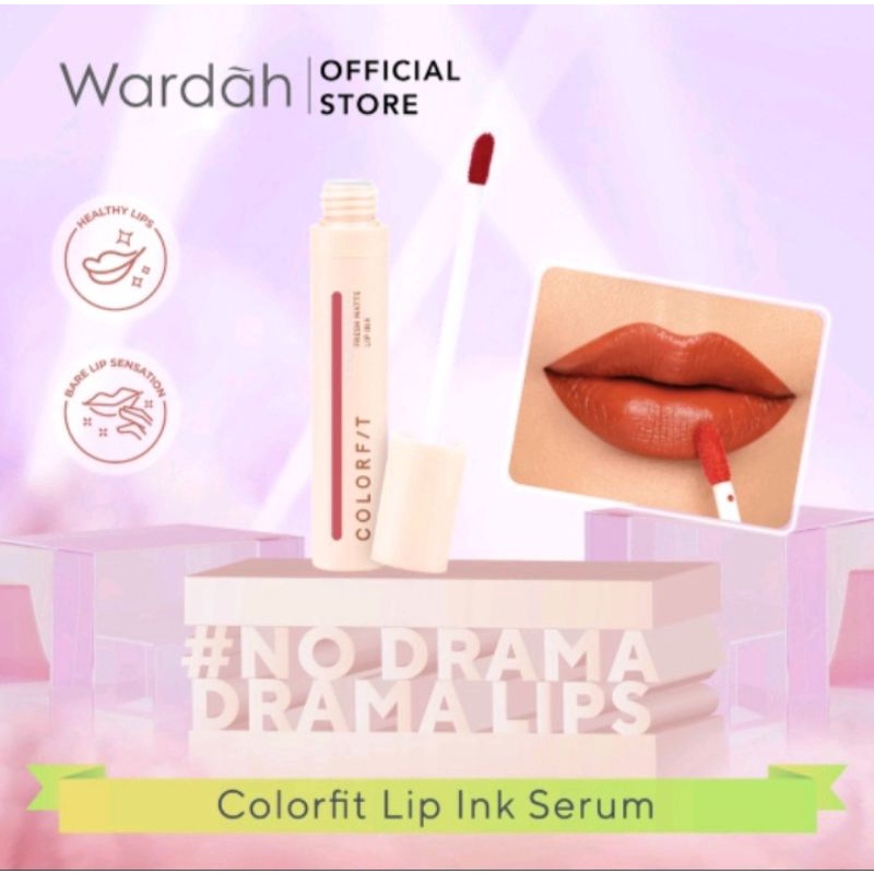 Jual WARDAH LIP INK SERUM INFUSED. Wardah Lip ink 4gr | Shopee Indonesia