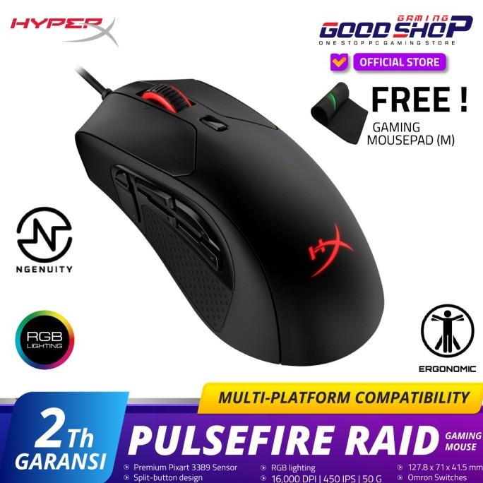 Jual HyperX Pulsefire Raid Gaming Mouse Shopee Indonesia
