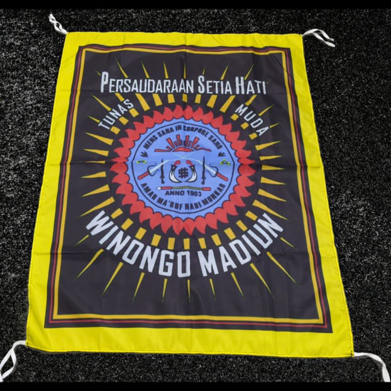 Jual BENDERA PSHW / BENDERA PERSAUDARAAN SETIA HATI WINONGO | Shopee ...