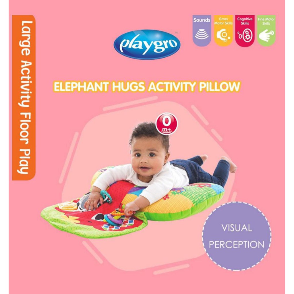 Playgro activity outlet pillow