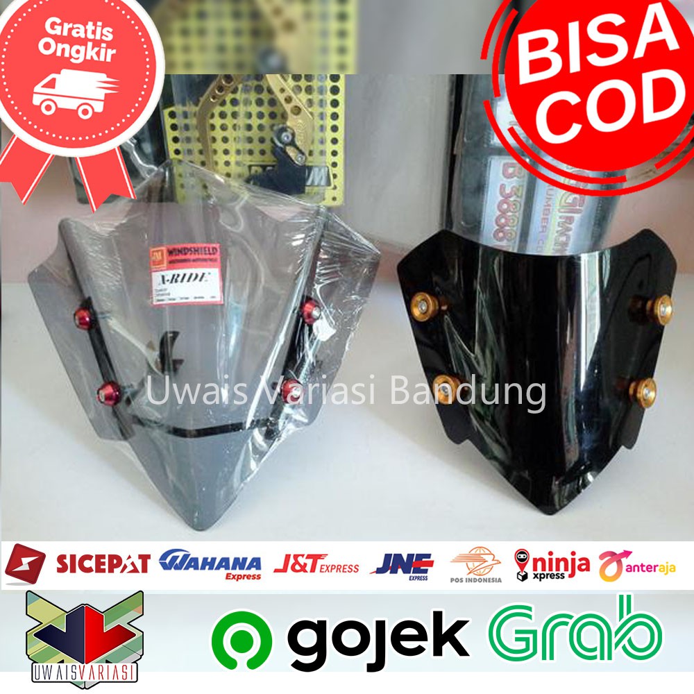 Jual Visor Yamaha X Ride + Braket Plug and Play tinggal pasang Shopee Indonesia