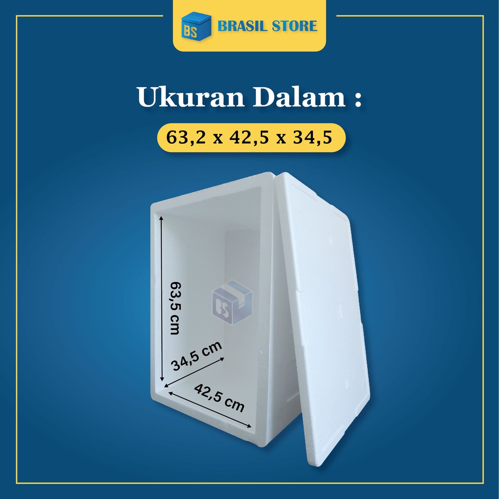 Jual Styrofoam Box / Box Gabus / Box Styrofoam AG 60kg ukuran 70x49x40 ...