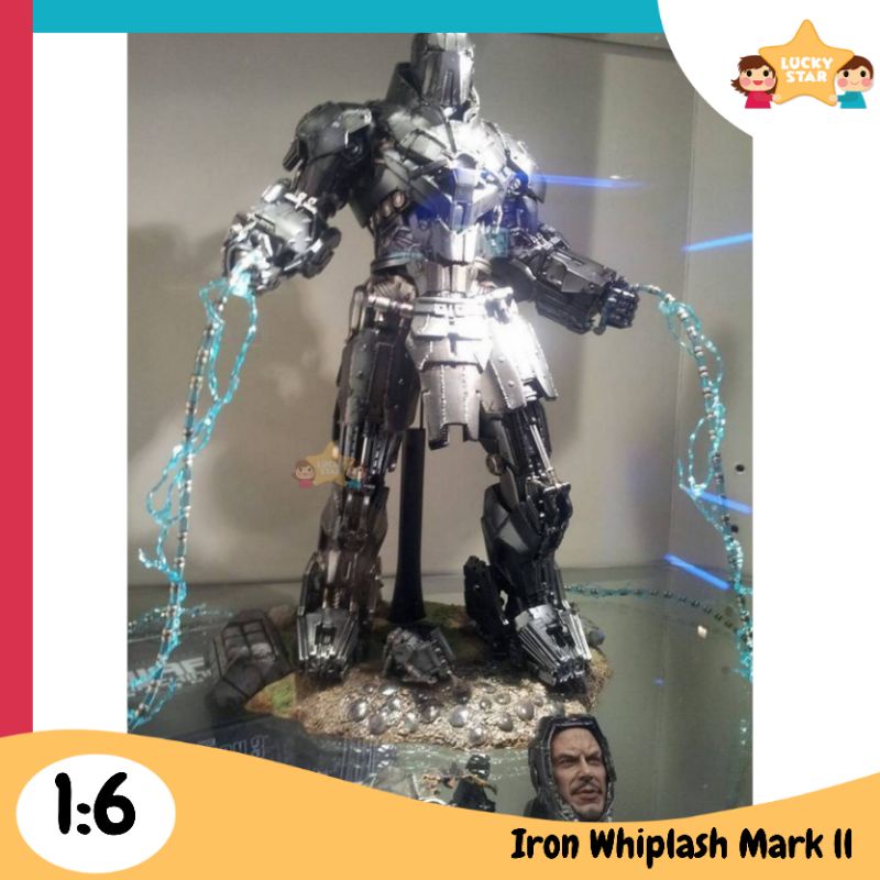 Jual Action Figure Hot Toys Ironman 2 Iron Whiplash Mark Ii Mms237 D06