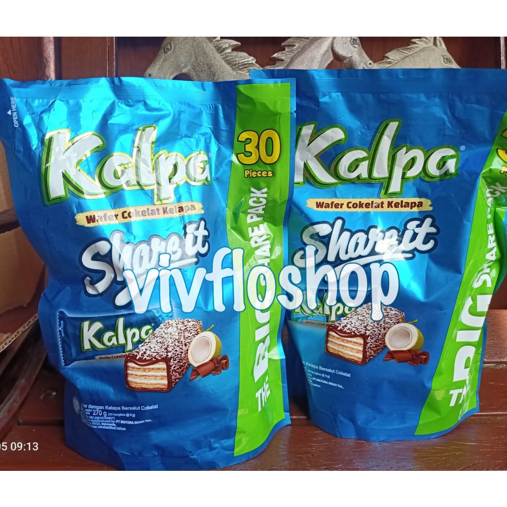 Jual Wafer Kalpa Share It Isi Wafer Coklat Kelapa Gram Shopee Indonesia