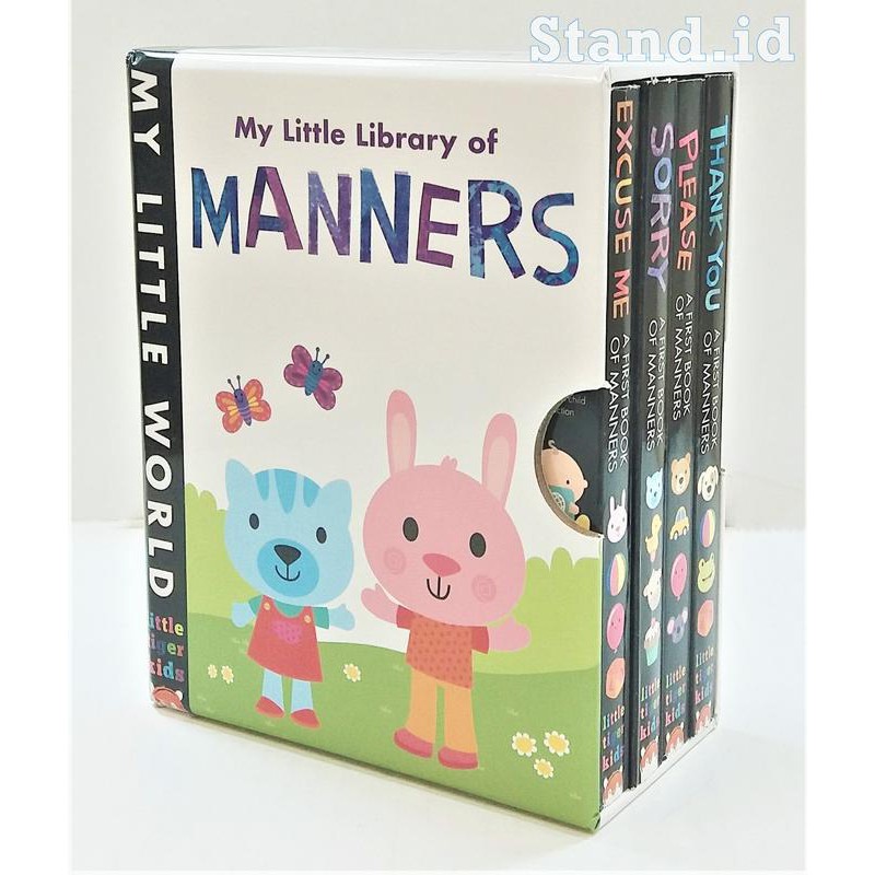 Jual My little library of manners set - 4 buku | Shopee Indonesia