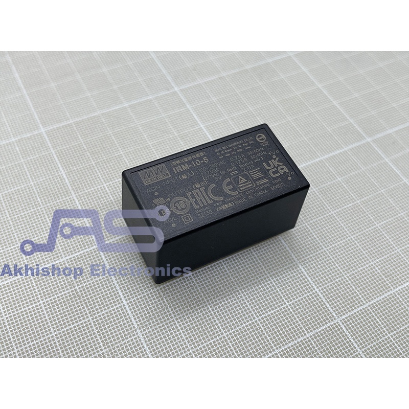 Jual Meanwell IRM-10-5 5V 10Watt IRM10 PCB Mount Power Supply Module ...
