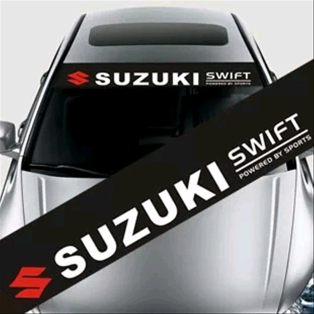 Jual Stiker Kaca Depan Mobil Suzuki Swift Stiker Cutting Kaca Depan ...