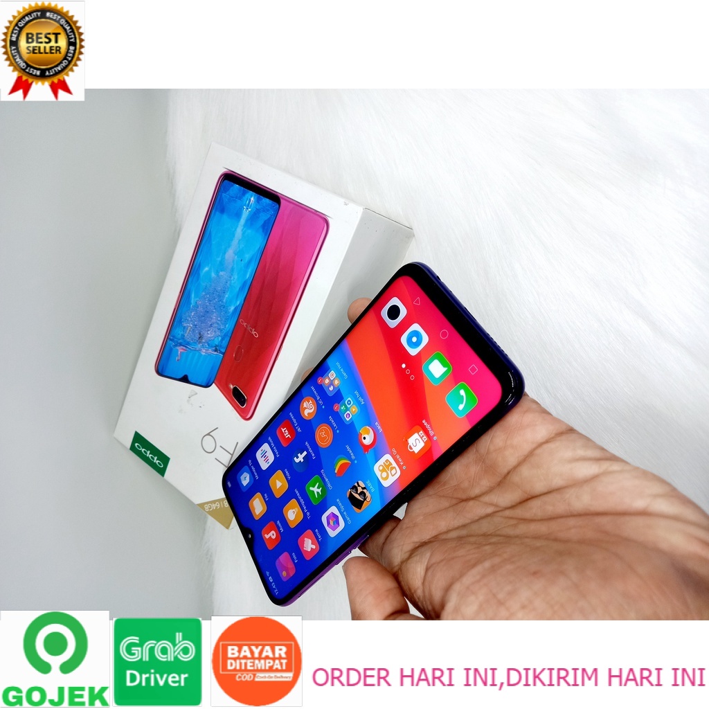 Jual Handphone Hp Oppo F9 4/64 Second Seken Bekas Murah berkualitas