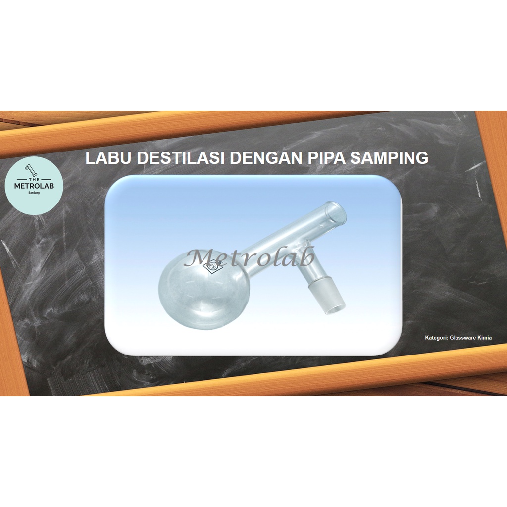 Jual Labu Destilasi 100 ml | Distilling Flask 100 ml | Shopee Indonesia