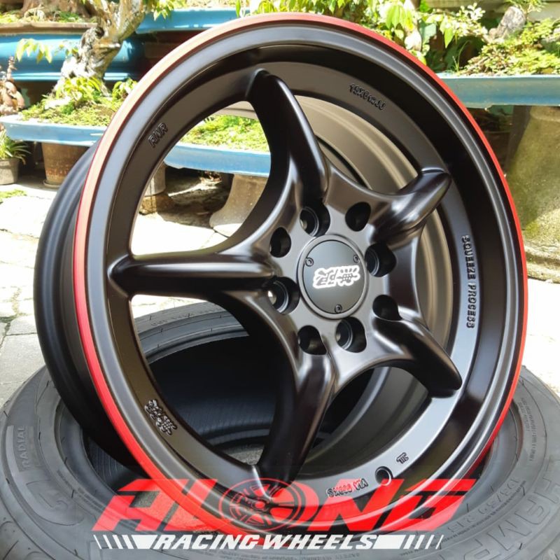 Jual VELG REPL. MUGEN RNR R15 MATTE BLACK SUPER COPY-LIKE ORIGINAL ...