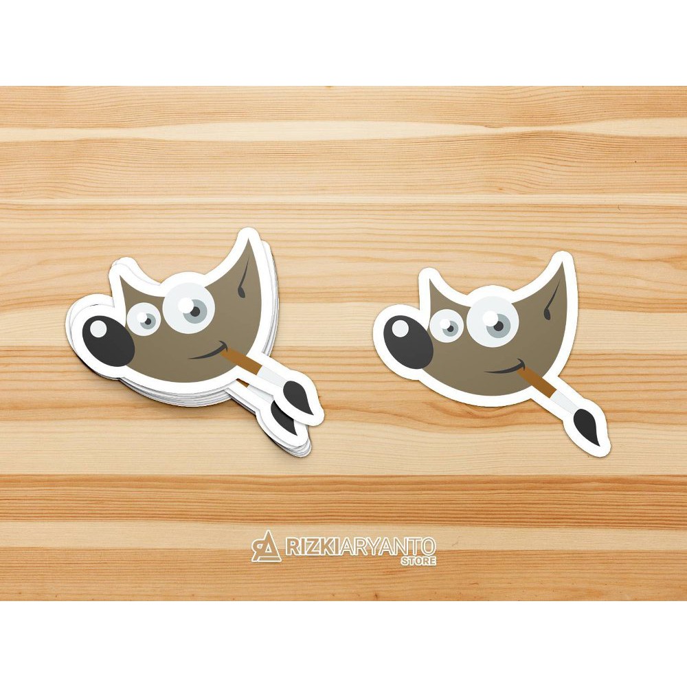 Jual Sticker - Stiker Logo GIMP untuk PC Laptop HP dll | Shopee Indonesia