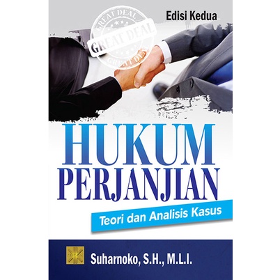 Jual Hukum Perjanjian: Teori Dan Analisa Kasus - Suharnoko, S.H., MLI ...